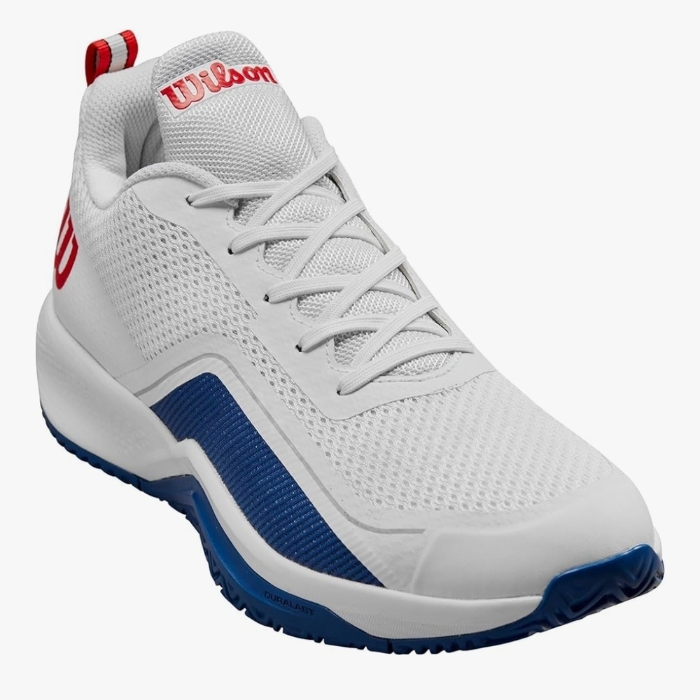 Wilson Red, White, and Blue Athletic Shoes